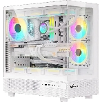 Компьютерный корпус Aerocool/Formula Crystal Z8 белый без БП ATX 9x120мм 7x140мм 1xUSB 2.0 1xUSB 3.0 1xUSB3.1 audio bott PSU