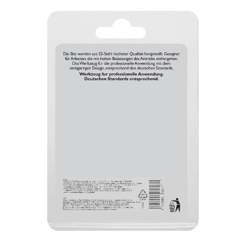 Бита Gross 114609 Torx 15х50 мм, сталь S2, шестигр., 10 шт.