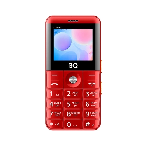 Мобильный телефон BQ 2006 Comfort красный/черный