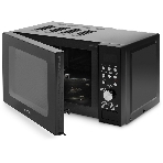 Микроволновая печь Hyundai HYM-D3033 черный, 20 л, 700 Вт, переключатели - кнопки, электронный поворотный механизм
