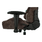 Кресло Бюрократ VIKING KNIGHT LT10 FABRIC коричневый, ткань, 120 кг, механизм качания