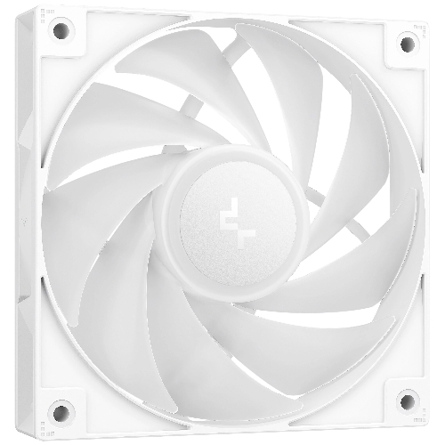 Кулер для процессора DEEPCOOL AG400 WH ARGb V2 белый 120мм алюминий+медь 2100rpm 31.6db 4-pin 220W 152мм