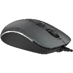 Мышь проводная A4Tech Fstyler FM26 серый/черный, 1600 dpi, USB, кнопки - 4