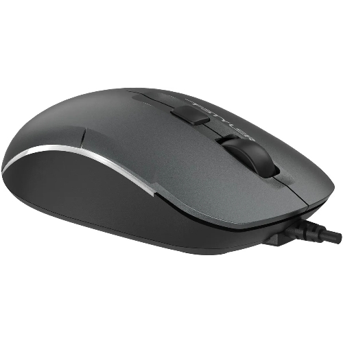 Мышь проводная A4Tech Fstyler FM26 серый/черный, 1600 dpi, USB, кнопки - 4