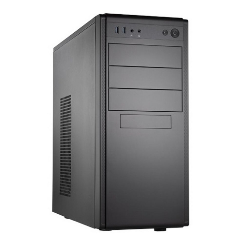 Компьютерный корпус Foxline FL-886-FL500S-U32 ATX case, black, w/PSU 500W 12cm, w/2xUSB 3.0, w/pwr cord, w/o FAN