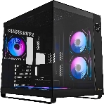 Компьютерный корпус Ocypus Iota C70 BK ARGB ATX/win/black/6 ARGB fans/no PSU/Tempered Glass