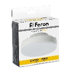 Лампа светодиодная Feron LB-474 LED 25Вт GX70 теплый таблетка