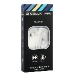 Проводные наушники Ergolux ELX-WHP04-C01 белый, вкладыши, Lightning, встроенный микрофон