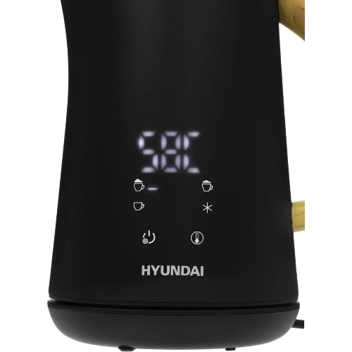 Капучинатор Hyundai HMF-P900 500мл черный/коричневый