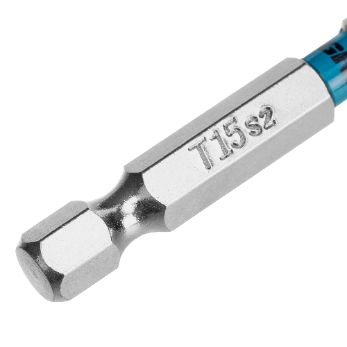 Бита Gross 114609 Torx 15х50 мм, сталь S2, шестигр., 10 шт.