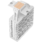 Кулер для процессора DEEPCOOL AG400 WH ARGb V2 белый 120мм алюминий+медь 2100rpm 31.6db 4-pin 220W 152мм