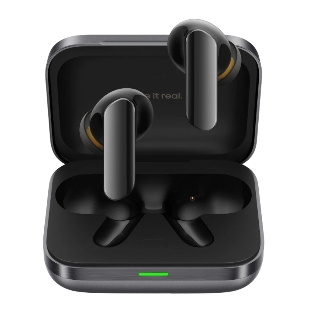 Наушники TWS Realme Buds Air 7 Pro RMA2407 черный/темно-серый, внутриканальные, Bluetooth, активное шумоподавление, до 48 ч