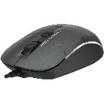 Мышь проводная A4Tech Fstyler FM26 серый/черный, 1600 dpi, USB, кнопки - 4