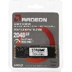 Накопитель SSD AMD PCIe 4.0 x4 2Tb R3MP42048G8 Radeon M.2 2280