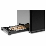 Тостер Bosch TAT3P423 черный, 970 Вт, 2 слота