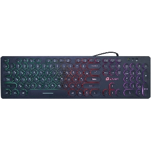 Клавиатура Oklick 420MRL проводная, USB Type-A, чёрный