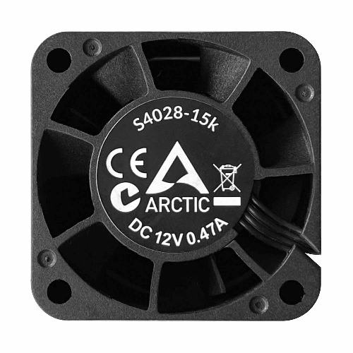 Вентилятор для корпуса Arctic S4028-15K черный, 40 мм, 15000 об/мин, 4 pin