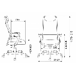 Кресло Бюрократ KB-8/BLACK TW-01 TW-11 черный, сетка