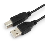 Кабель USB2.0 Гарнизон GCC-USB2-CMBM-1M, Type-C/BM, медь, 1м, черный, пакет