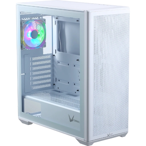 Компьютерный корпус Aerocool/Formula Air Power G5 Plus белый без БП ATX 4x120мм 2xUSB 2.0 1xUSB3.1 audio bott PSU
