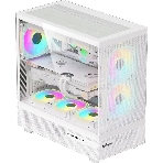 Компьютерный корпус Aerocool/Formula Crystal Z8 белый без БП ATX 9x120мм 7x140мм 1xUSB 2.0 1xUSB 3.0 1xUSB3.1 audio bott PSU