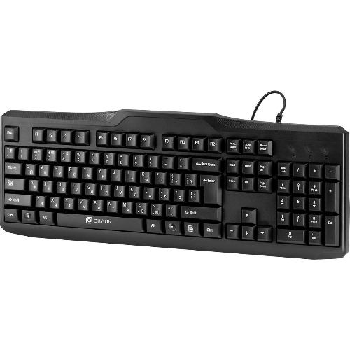 Клавиатура Oklick 170M проводная, USB Type-A, чёрный