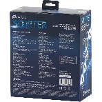 Гарнитура Oklick HS-L930G чёрный/синий, проводная, USB, подсветка