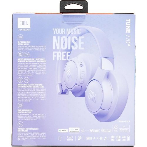 Наушники JBL Purple JBLT770NCPUR фиолетовый