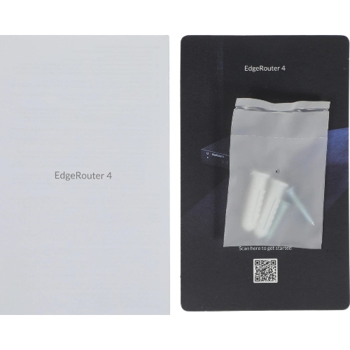 Маршрутизатор Ubiquiti ER-4-EU EdgeRouter 4 4 ядра (1 ГГц), 3х 1G RJ45, 1х SFP