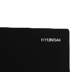 Холодильник Hyundai CS5003F черное стекло двухкамерный 331/165л морозилка сбоку, No Frost, Side by Side