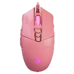 Мышь проводная A4Tech Bloody P91s розовый, 8000 dpi, USB, кнопки - 8
