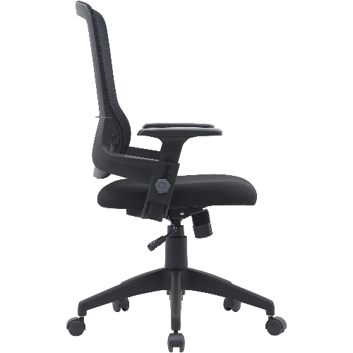Кресло компьютерное Cactus CS-MC313-BK черный, сетка/ткань