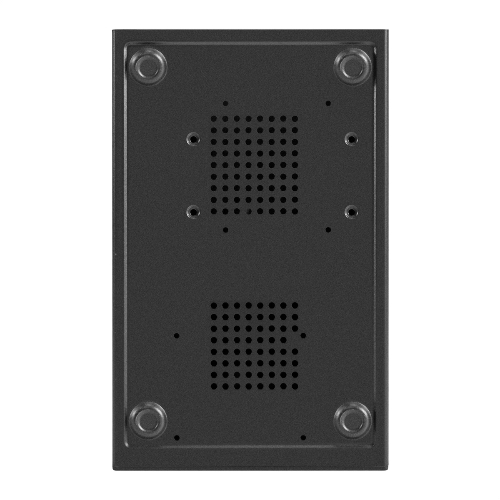 Компьютерный корпус Minitower ExeGate BAA-303MU-AAA350 (mATX, БП AAA350 с вент. 8см, 2*USB+1*USB 3.0, HD Audio, черный)