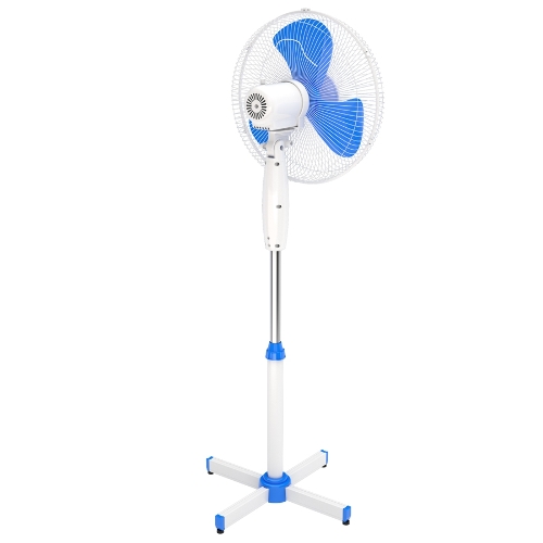 Вентилятор напольный Maxvi FS1645 white-blue