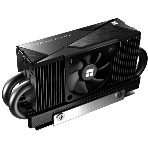 Радиатор для SSD Thermalright HR-10-2280-PRO-BL черный алюминий Ret