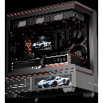 Водяное охлаждение для процессора Thermalright Rainbow Vision 360 Turbo (360mm, LED, Black, ARGB/Fans: 3x120mm, 120.38CFM, 44.7dBA, 3000RPM/Pump height 86mm, 6400RPM, Rad thickness 27mm/S: 1700, 1200, 1851, 115X, 2011, 2066, AM5, AM4)