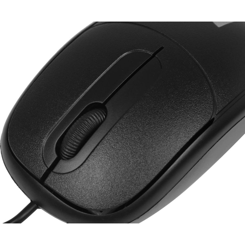Мышь проводная Defender Datum MS-980 черный, 1000 dpi, USB, кнопки - 3