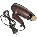Фен ARESA AR-3214 коричневый/черный, 1250 Вт, компактный