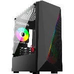 Компьютерный корпус Bloody BD-CC102F черный без БП mATX 2x120мм 2xUSB 2.0 1xUSB 3.0 audio bott PSU