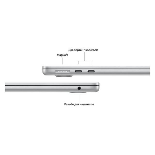 Ноутбук Apple Macbook Air 13 - M4, 10C-10C, 24Gb, 512Gb, Silver MC654