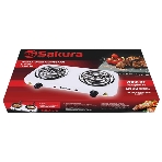 Плита настольная электрическая Sakura ПЭ-03В 2000Вт 145/145мм 2конф/спир
