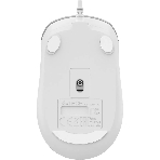 Мышь проводная A4Tech Fstyler FM26S серебристый/белый, 1600 dpi, USB, кнопки - 4