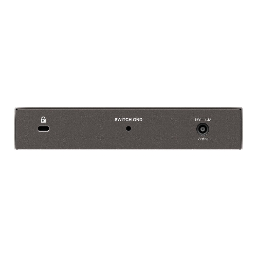 Коммутатор неуправляемый D-Link DGS-1008P/F3A с 8 портами 10/100/1000Base-T (4 порта PoE 802.3af/at, PoE-бюджет 60 Вт)