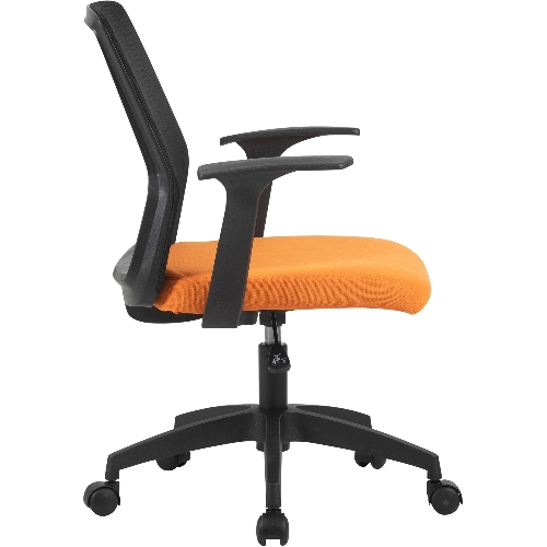 Кресло Cactus CS-MC222-BKOR черный, сетка, 100 кг