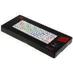 Клавиатура беспроводная Redragon Anubis беспроводная, USB, Bluetooth/Радиоканал, белый