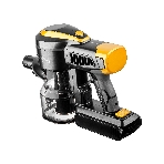 Пылесос вертикальный Brayer BR4273 серый/желтый, питание от аккумулятора, 350 Вт, уборка сухая, пылесборник 0,8 л
