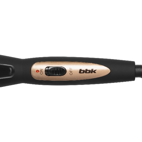 Щипцы для завивки волос BBK BST2500 черный/шампань, 19 мм, 200 °C, 1 режим