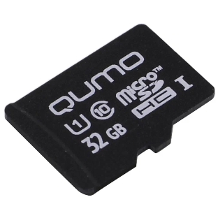 Флеш карта MicroSDHC 32Gb QUMO Class 10 UHS I no adp