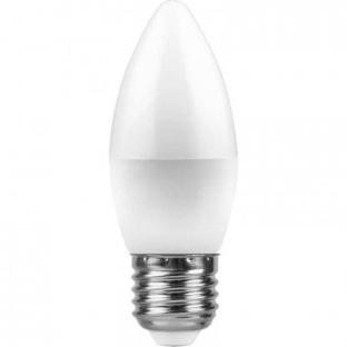 Лампа светодиодная Feron LB-770 11W 230V E27 4000K свеча