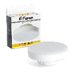 Лампа светодиодная Feron LB-474 LED 25Вт GX70 теплый таблетка